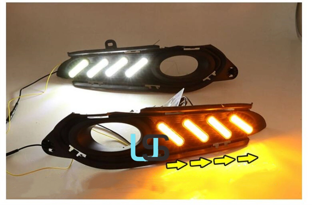 LED Daytime Running Light for Honda Hrv Hr-V Vezel 2015-2018 Brake Reverse Turn Signal Car DRL Front Bumper Fog Lamp